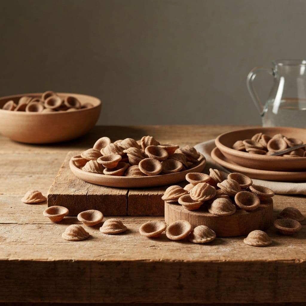 Orecchiette al Grano Arso - ricetta tradizionale pugliese con farina di grano arso