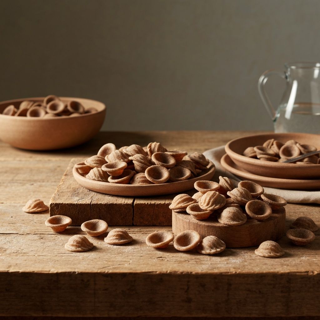 Orecchiette al Grano Arso - ricetta tradizionale pugliese con farina di grano arso